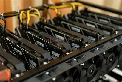 A modern mining farm utilizing sustainable energy sources