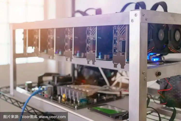 An example of a high-efficiency mining rig setup, highlighting electricity consumption patterns