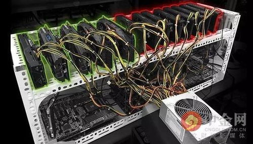 An intricate mining rig assembly optimized for Alephium, highlighting components used in professional setups